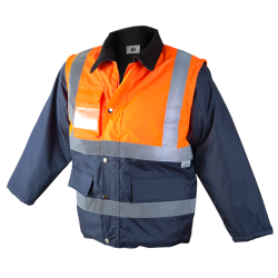 Chaqueta acolchada con...