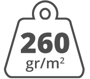 Alto gramaje 260gr/m2