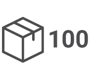 Cajas de 100 unidades